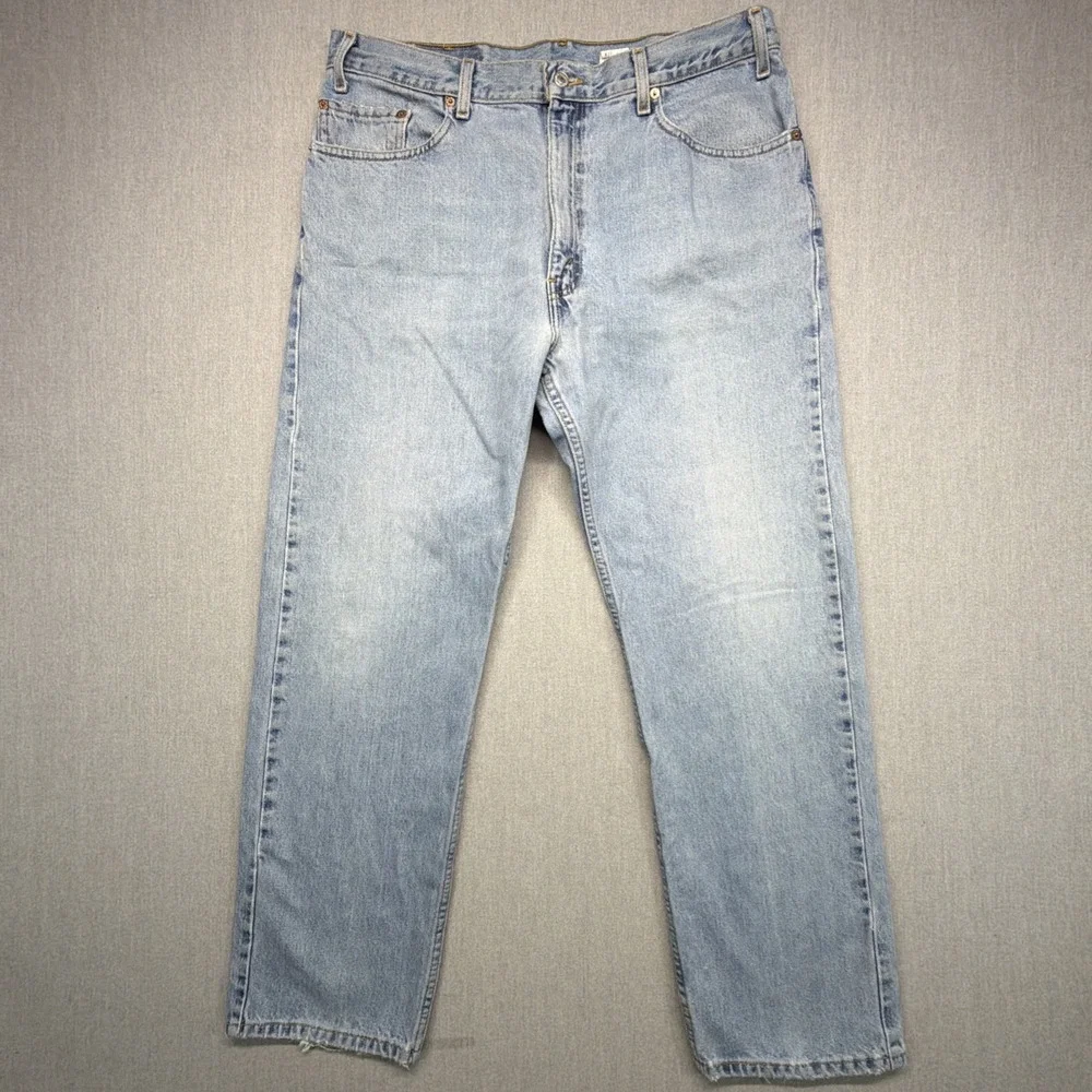 Vintage Levi's 505 Jeans 38x32 (Fits 37x30) Blue Denim 90s Distressed